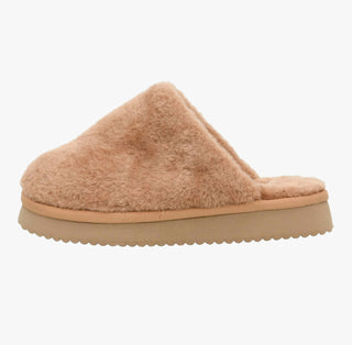 Corkys Comfy Slippers in Tan