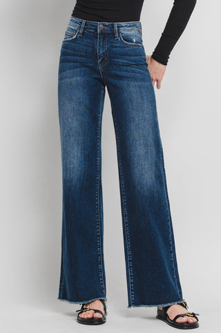 Flying Monkey High Rise Wide Leg Jeans