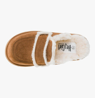 Corkys Veg Out Tobacco Faux Suede Slippers