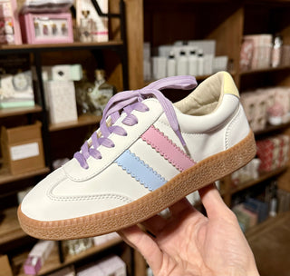 Corkys Heads Up Pastel Combo Sneaker Shoes