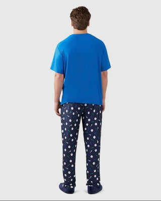 Men's 2 Piece Pajama Pant Sets in A Bag