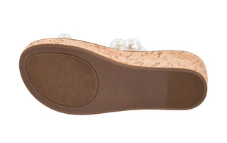 Corkys Clear Happy Go Lucky Wedge Sandal