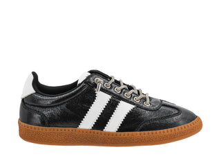 Corkys Heads Up Black Metallic Sneaker