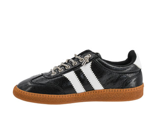 Corkys Heads Up Black Metallic Sneaker