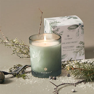 Thymes Highland Frost Boxed Candle