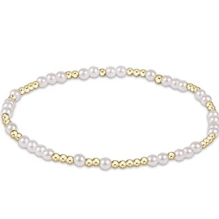 enewton Hope Unwritten 3mm Bead Bracelet - Pearl