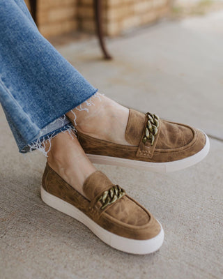 Corkys Chain Reaction Tan Loafer