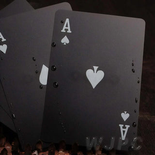 Black Edition Waterproof Card Deck