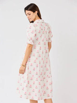 Molly Dress - Sweetbriar Stripe Pink
