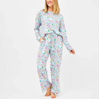 Mary Square Set Annie Jolly Jubilee Holiday Pajama Set