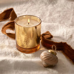 Thymes Frasier Fir Gilded Gold Poured Candle
