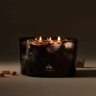 Thymes Noir Woods 3-Wick Poured Candle