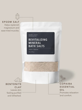 Rowe Casa Revitalizing Mineral Bath Salts | 35 Oz