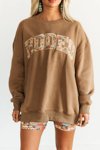 Brown RODEO Sweatshirt