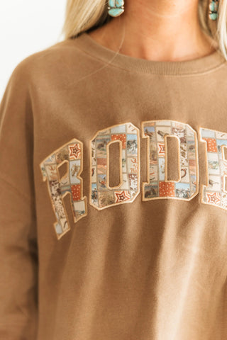 Brown RODEO Sweatshirt