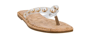 Corkys Jump In Flip Flop Sandal - Clear