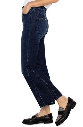 Liverpool Hannah Hi-rise Crop Flare Jeans