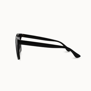 DAX Eyewear Linny Black - Women's Oversized Horn Frame Sunglasses