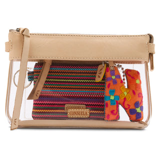 Consuela Midtown Crossbody - Clear Diego