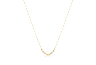 enewton 16" Necklace Gold - Classic Beaded Bliss - 2.5mm Gold