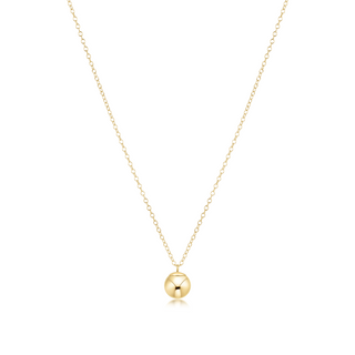 enewton 16" necklace gold - classic gold 8mm charm