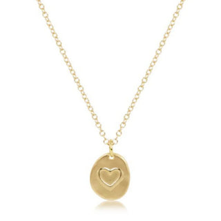 enewton 16" Necklace Gold - Inspire Love Small Gold Charm