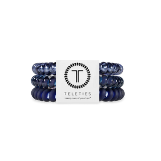 Nightfall Navy Small Hair Ties - Small