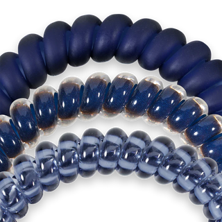 Nightfall Navy Small Hair Ties - Small