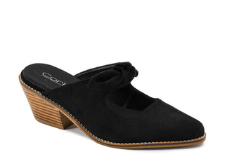 Corkys Oh Bow She Didn't Heeled Mule - Black