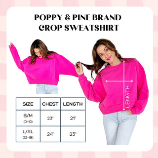 Flying Mallard Crop Sweatshirt