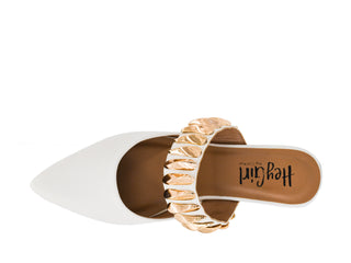 Corkys Past Curfew Slip On Mule Shoe - Ivory