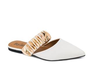 Corkys Past Curfew Slip On Mule Shoe - Ivory