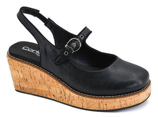Corkys Pity Party Wedge Sandals -  Black