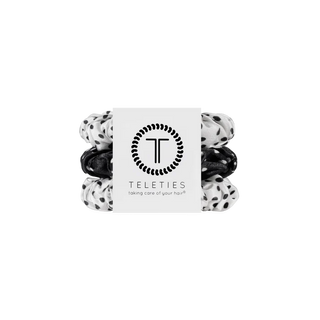Teleties Polka Dot Party Small Silk Scrunchies