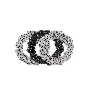 Teleties Polka Dot Party Small Silk Scrunchies