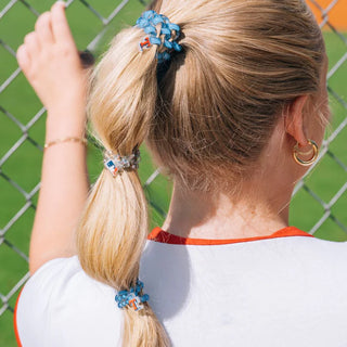 TELETIES Texas Rangers Small Hair Ties