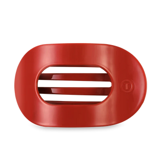Red Carpet Ready Large Flat Round Hair Clip - Large