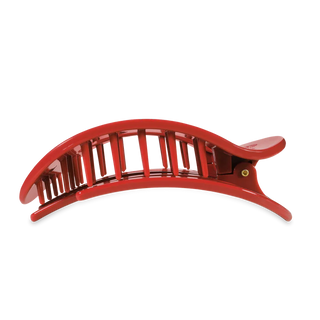 Red Carpet Ready Large Flat Round Hair Clip - Large