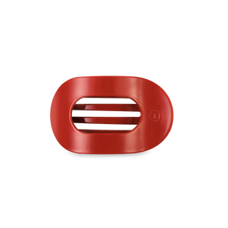 Red Carpet Ready Small Flat Round Hair Clip - Small