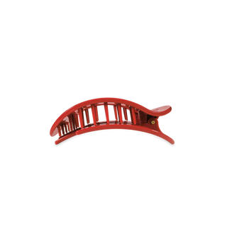 Red Carpet Ready Small Flat Round Hair Clip - Small