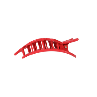 TELETIES Red Shooting Star Medium Flat Hair Clip - Medium