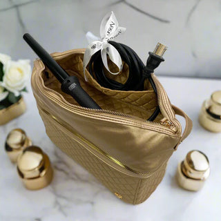 PurseN Stylist Travel Bag - Gold Luster