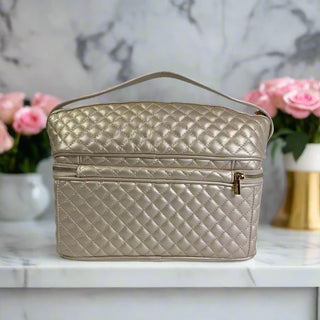 PurseN Stylist Travel Bag - Pearl Quilted