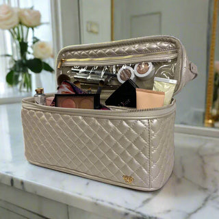 PurseN Stylist Travel Bag - Pearl Quilted