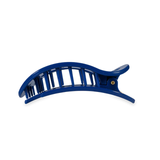 TELETIES Texas Rangers Medium Flat Round Hair Clip