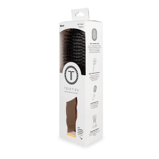 Teleties Boar Bristle Hairbrushes