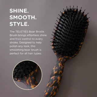 Teleties Boar Bristle Hairbrushes
