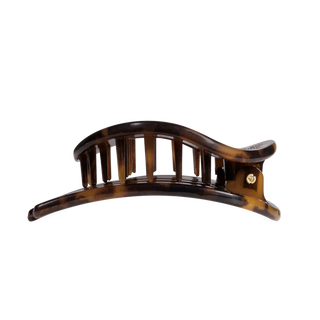 Teleties Tortoise Large Flat Circle Hair Clip