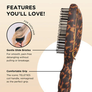 Teleties Detangler Hair Brushes