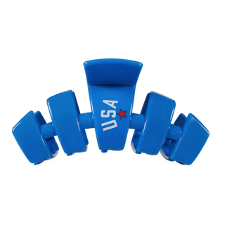 TELETIES USA Classic Blue Large Claw Clip - Large